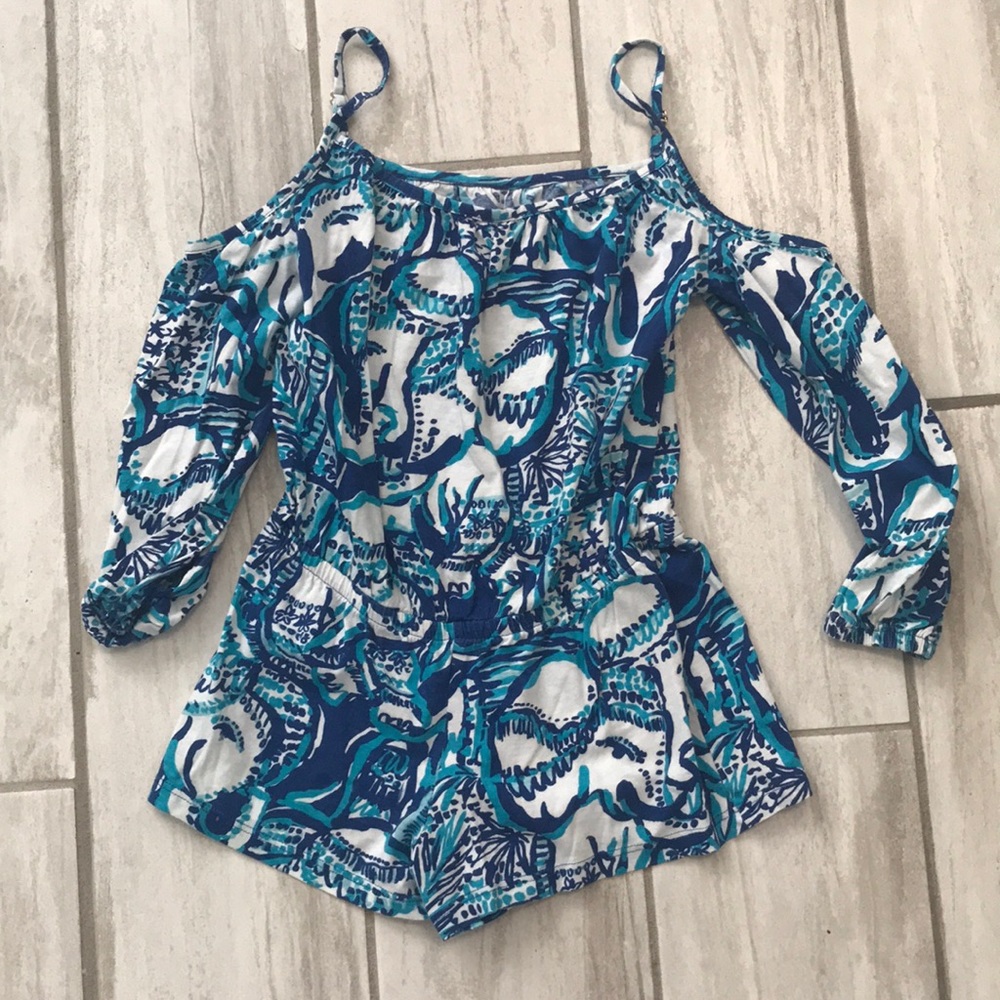 Lilly Pulitzer girls romper size 4/5